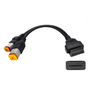 Adapter für Harley Davidson 4 Pin 6 Pin OBD OBD2 Bike Diagnose Auslesen Stecker - Bild 1 von 3