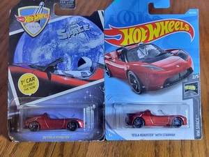 Hot Wheels Chase Greetings From Space '08 TESLA ROADSTER & Starman Variation - Picture 1 of 4