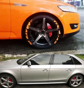 4PCS/Universal Car Disc Brake Caliper Truck Caliper Covers Front Rear Kit Red、 - Picture 1 of 1