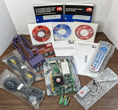 ATI All-In-Wonder Radeon 8500 128Mb Video Card PN 109-83600-00 w/Remote - Image 1 of 4