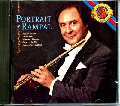 Jean-Pierre Rampal - Portrait of Rampal - Image 1 of 3