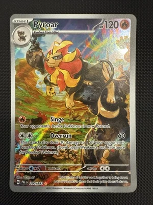 Pyroar 200/193 Sv02: Paldea Evolved Holo Pokemon NM Near Mint - Image 1 of 4