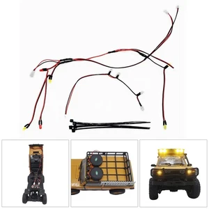 LED Front Rear Roof Lamp For 1/24 FMS FCX24M Camel Cup Discovery Upgrade Parts - Picture 1 of 6