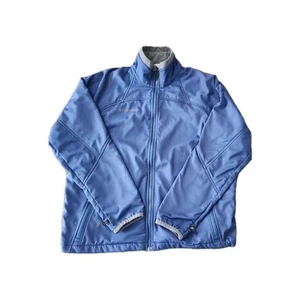 Columbia Men's Gorpcore Softshell Full Zip Jacket Long Sleeve Blue Size L - Picture 1 of 4