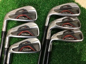 Lefty!! Titleist AP1 712 Iron Set #5-9,P (Clubs) /Flex R Regular Romax 60 - Picture 1 of 5