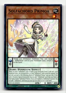 Yugioh Solfachord Primoa (Common) - Doom of Dimensions - Picture 1 of 1