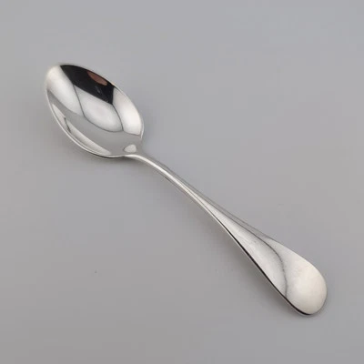 Cuchara Demitasse de plata esterlina inglesa antigua Birks - 4 1/8" - sin monograma Foto 1 de 3