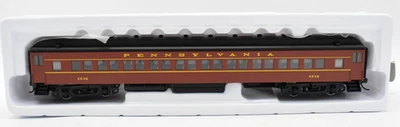Bachmann 13707 HO 72' Heavyweight Coach Pennsylvania RR Lighted Interior - NIB - Image 1 of 4