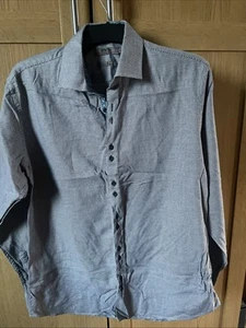 Men’s Jeff Banks Size Medium Long Sleeves Checked Shirt - Picture 1 of 5