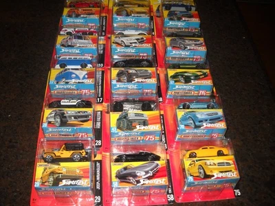 😎MATCHBOX 75 SUPERFAST-LIMITED EDTION-1 of 15,500-LOT of 15--AWSOME BUNCH😎 - Image 1 of 4