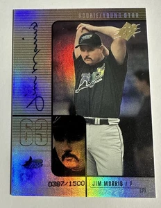 2000 SPx Rookie/Young Star /1500 Jim Morris #105 Auto RC "The Rookie" - Picture 1 of 7