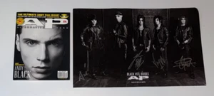 Black Veil Brides Andy Alternative Press Magazin 331.1 + signiertes Band Poster - Bild 1 von 1