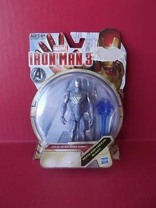 Marvel Iron Man 3 Cold Snap Iron Man con Repulsore Freeze Blast - Foto 1 di 8