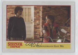 2018 Topps Stranger Things Will Byers Mike Wheeler The Demogorgon Got Me #2 1u1