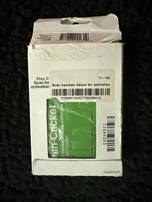 NEW - Cricket Universal SIM Card Activiation Kit - 3-in-1 Sim Card For Quick Act - Image 1 of 2