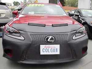 Colgan Front End Mask Bra 2pc.Fits Lexus IS250 & IS350 F-Sport 2014-2016 W/O Lic - Picture 1 of 1