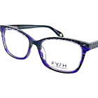 FYSH UK 3553 Women's Plastic Eyeglass Frame 625 Purple 53-16 Urban Eyewear