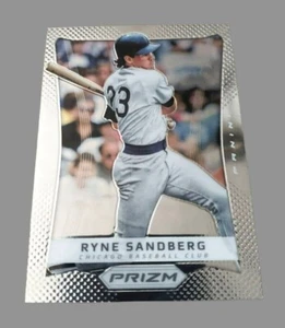 2013 Panini Prizm Ryne Sandberg Silver Prizm Chicago Cubs #150 H.O.F. - Bild 1 von 12