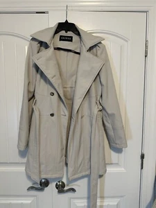 guess Women jacket Beige XXL With Hoodie. - Picture 1 of 12