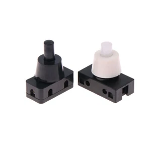 Plastic ON Push Button AC250V Home Lamps Mini Power Switch DIY Table Lamp Switch - Picture 1 of 21