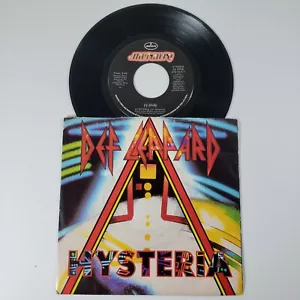 Def Leppard "Hysteria" "Ride Into The Sun" 45 Vg+ Tested Picture Sleeve 1987 - Picture 1 of 7