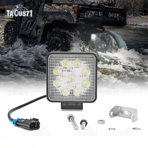 Fit 18-25 POLARIS RANGER Crew XP 1000 Back-UP Reverse Rear 27W Plug N Play Light - Bild 1 von 6
