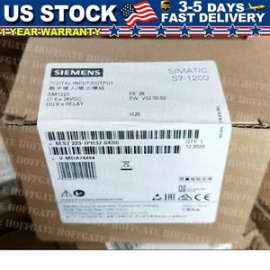 New Siemens 6ES7 223-1PH32-0XB0 6ES7223-1PH32-0XB0 S7-1200 Digital I/O SM 1223 - Picture 1 of 2