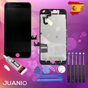 Pantalla LCD + Vidrio Táctil con Marco para iPhone 7 Plus / 7+ 5,5" Negro - Imagen 1 de 7