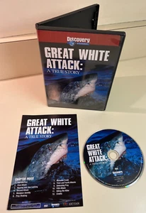 Great White Attack A True Story DVD, 1916 NJ, Discovery Channel, Shark Week - Picture 1 of 4