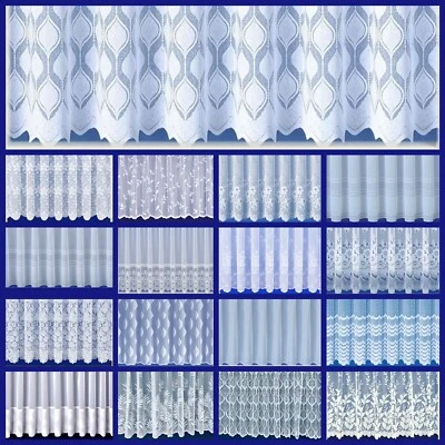18 Styles of Premium Net Curtains - Sold by the Metre - Free Postage - - Image 1 of 4