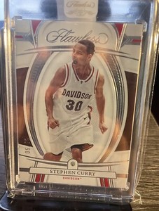 2022 Panini Flawless Stephen Curry Diamond 6/25 Encased Warriors SSP