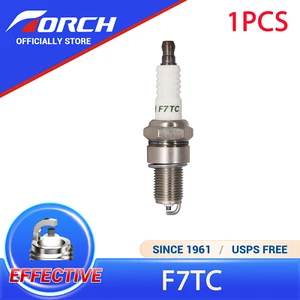 Genuine TORCH F7TC Spark Plug for NGK 3785 BP7ES for CHAMPION N7YCC N279YC - Picture 1 of 10