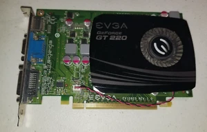 EVGA NVIDIA GeForce GT 220 1024MB GDDR3 PCI Express Video Card Tested Working - Picture 1 of 4