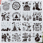 16 Weihnachtsmalerei Schablonen für Handwerksprojekt Sprühfenster ( )