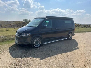VW Transporter Highline T6 T32 BiTDi Camper LWB - Picture 1 of 17