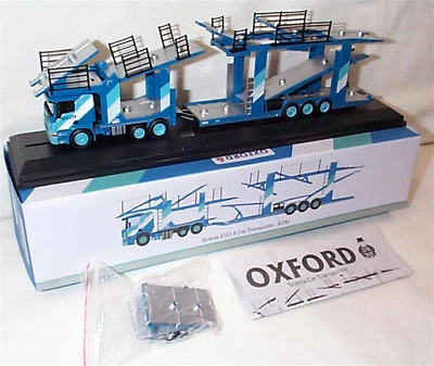 Scania Evo 6 Car Transporter ECM 1-76 scale new in Box 76SCT006 - Image 1 of 2