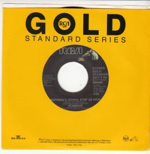 STARSHIP - NOTHING'S GONNA STOP US NOW/BEAT PATROL - REISSUE 45 - GREAT SHAPE - Bild 1 von 2