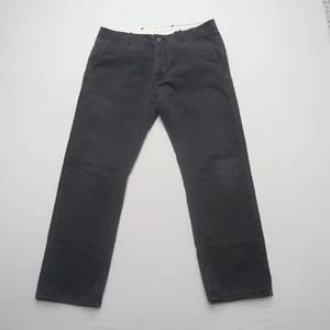 Levi's Mens Chino Pants Size 36 x 30 Black Casual Flap Pockets 100% Cotton - Picture 1 of 11