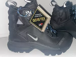 Nike ACG Zoom Black Size 5 Men / 6.5 Women Gaiadome GORE-TEX Triple Boot NEW - Picture 1 of 8