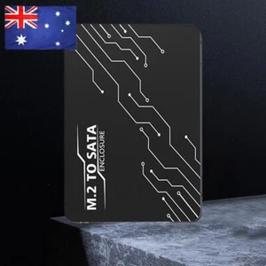 M.2 Adapter To 2.5 SATA Enclosure with 7mm Case for 2230 2242 2260 2280 M2 SSD - Afbeelding 1 van 10