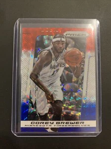 2013-14 Panini Prizm Prizms Red White and Blue Mosaic #192 Corey Brewer - NM-MT - Picture 1 of 2
