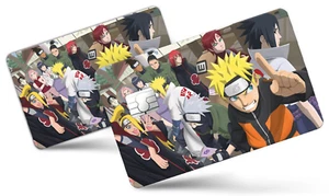 Tarjeta de crédito Naruto Shippuden Naruto & Friends pegatina inteligente piel chip pequeño - Imagen 1 de 4