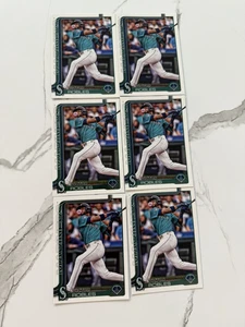 (6x) Victor Robles 2025 Topps Series 2 #572 LOT - Seattle Mariners - Picture 1 of 1