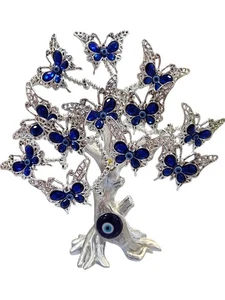 Tree Of life Base flower silver - butterfly  flower colors. - Picture 1 of 2
