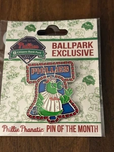 2025 Phillie Phanatic August Pin of the Month-Stained Glass Liberty Bell ! - Picture 1 of 3