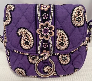 Vera Bradley Simply Violet Crossbody Shoulder Bag Excellent - Picture 1 of 6