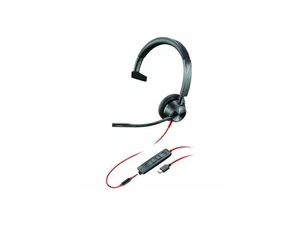 Poly Blackwire 3315 Headset - Microsoft Teams Certification - Mono - USB Type C, - Picture 1 of 5