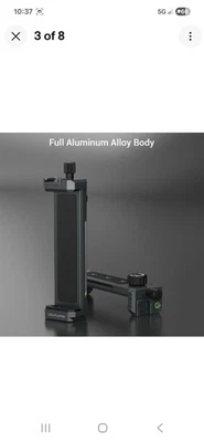 Adaptador de montaje de trípode para iPad, soporte de montaje de trípode de aluminio para tableta, tableta Foto 1 de 4