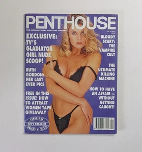 Penthouse Magazine 1993 Volume 28 Number 6 - Ruth Gordon, Natalie Lennox - Picture 1 of 10