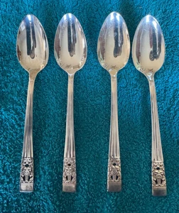 Gemeinschaft Krönung Besteck Set 4 Chili Suppenlöffel Ersatz Abendessen - Bild 1 von 5